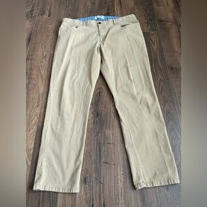Original Penguin Khaki Chino Pants 38x32 Tan Casual Classic Everyday Preppy